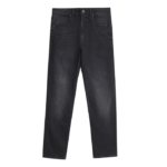 Lee Black Stretch Fit Daren Straight Jeans