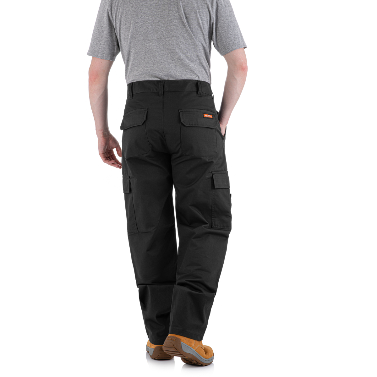 v2_PMP_Web-20140101-3 Falcon Cargo Trouser for Men – Black - Image 1