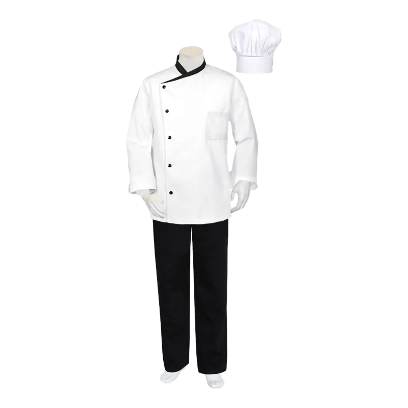 Chef-Uniform-CU-37000_001 Petra Professional Premium Chef Suit - Image 1