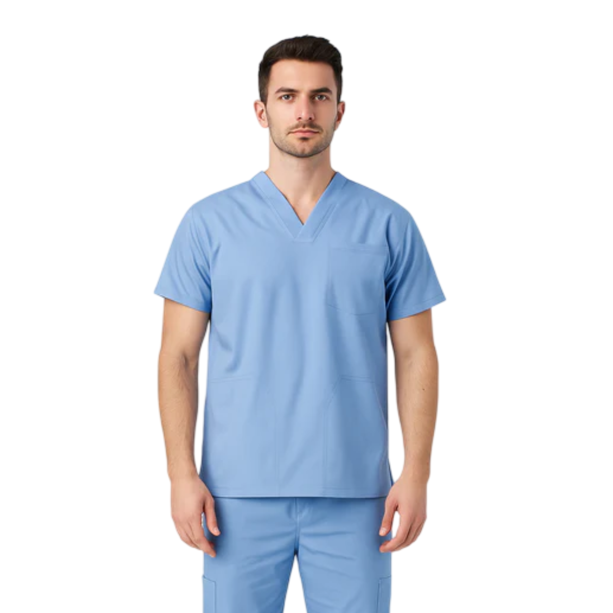 Untitled design (78) EliteCare Cotton Female Back Belt Labcoat - Image 1